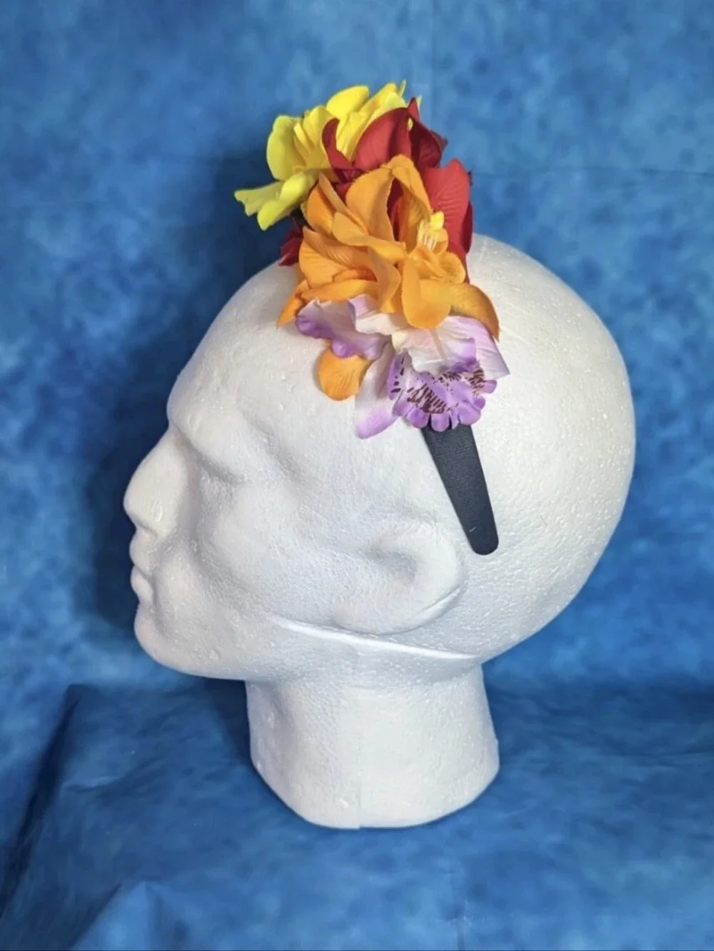 Floral Headband Dios De Los Muertos Boho Festival Accessory OSFM
